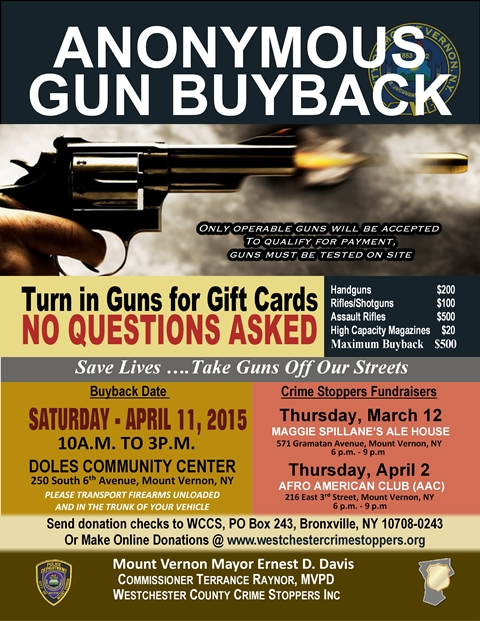 CrimeStoppers to hold gun buyback event Saturday